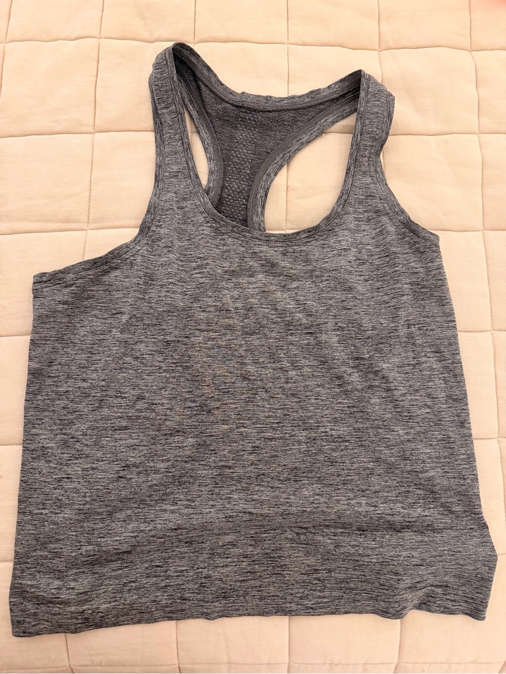 Women’s Lululemon Gray Racerback Tank Top